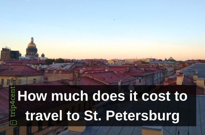 Trip cost to St. Petersburg
